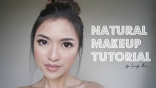 NATURAL MAKE UP TUTORIAL  ASIAN INDONESIA [upl. by Wojcik]