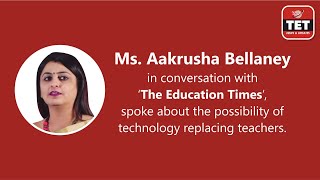 Ms Aakrusha Bellaney Principal Meridian School Kukatpally Hyderabad  The Education Times TET [upl. by Ahtanaram]