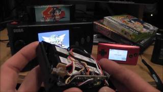 Battery Mod Complete  7hrs Playtime And Improvements  SEGA Nomad [upl. by Nocaj]