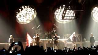 Rammstein  Intro Sonne  live in Birmingham  LG Arena NEC 2522012 [upl. by Colene]