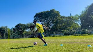 Full Individual Fients Training  How to Body Feint For Footballer k7strainingkunal7soccerasmr [upl. by Leaffar]