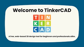 HHPL Introduction to TinkerCAD [upl. by Viviene162]