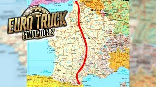 DU SUD AU NORD DE LA FRANCE  euro truck simulator 2 [upl. by Cass]