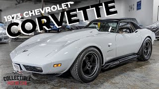 LS SWAPPED 1973 Chevrolet Corvette Restomod Review  Collectible Motorcar of Atlanta [upl. by Cordier180]