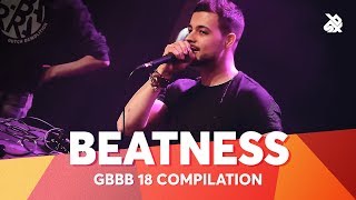 BEATNESS  Grand Beatbox Battle Champion 2018 Compilation [upl. by Odraboel]