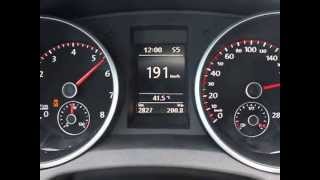 MK6 GTI LAUNCH CONTROL AND TOP SPEED 0  255 STOCK [upl. by Warford]