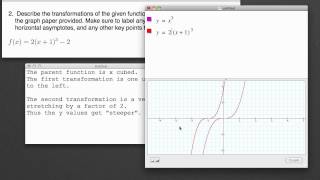 Lesson Describing Transformations of a Cubic polynomialmp4 [upl. by Joash]