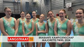 Brabants Kampioenschap MajoretteTwirl 2024  Langstraat TV [upl. by Aniuqaoj]