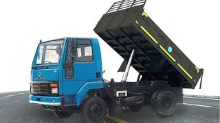 Ashok Leyland Ecomet 1015 Tipper [upl. by Killam690]