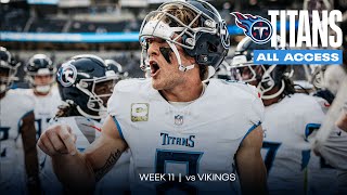 Vikings vs Titans Preview  Titans All Access [upl. by Lymann]