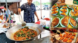 Local Fresh Market cha am  Thailand Street Food amp Market [upl. by Rieger203]