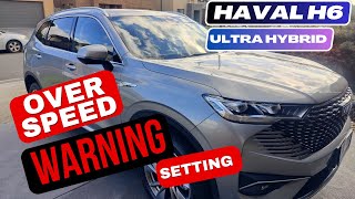 All about Overspeed Warning setting in Haval H6 [upl. by Frame733]