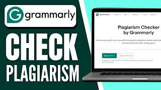 How to Check Plagiarism in Grammarly  Easy Steps 2024 [upl. by Viglione]