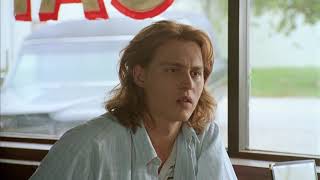 Johnny Depp 18  Whats Eating Gilbert Grape 1993  Burger Barn Starring John C Reilly [upl. by Girish]