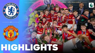 Manchester United vs Chelsea  Highlights  U18 Premier League National Final 14052024 [upl. by Ed301]