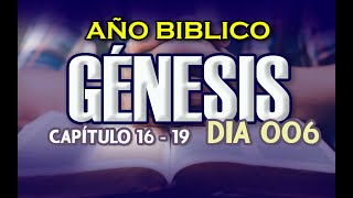 06 ENERO 2024  Año Bíblico  Día 06  Génesis 16  19 [upl. by Coop]