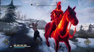 Assassins Creed Valhalla PS4  Callin Zealot fight and death scene [upl. by Hynda]