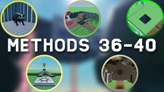 Methods 3640 Guide for How many ways can you join this Roblox game [upl. by Animrelliug]