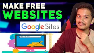 How to Make Free Websites With Google Sites  Hindi [upl. by Lauer317]