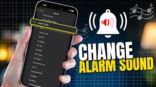 How to Change Alarm Sound on iPhone  Change Alarm Ringtone on iOS 18  Adjust iPhone Alarm Settings [upl. by Aisan]