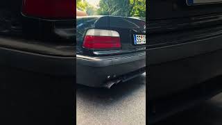 BMW E36 320 Cabrio Bastuck Exhaust Sound [upl. by Mossberg3]