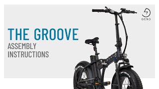 GEN3 The Groove Electric Bike Assembly Instructions  ELM102 [upl. by Adnorahs]