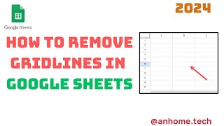 How To Remove Grid Lines In Google Sheets [upl. by Yeloc]