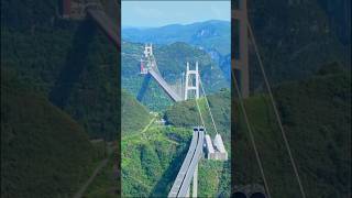 THE AIZHAI BRIDGE EXPRESSWAY Jishou Hunan China 矮寨大桥 discoverchina bridge travel [upl. by Dole778]