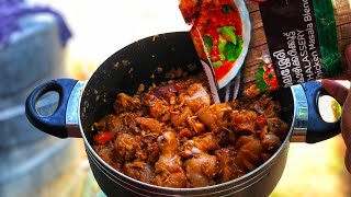 തലശ്ശേരി ചിക്കൻ കറി  Instant Chicken curry masala  Nisas art world [upl. by Jaco]