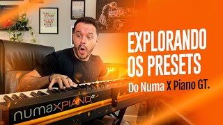 Explorando os Presets do Studiologic Numa X Piano GT – Ao Vivo [upl. by Suzzy]