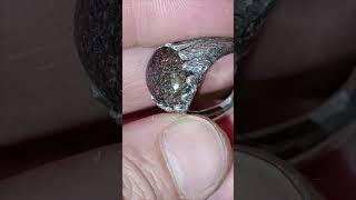 S925 ring australian Galaxy pinfire fairy opal [upl. by Coop]