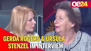 Gerda Rogers amp Ursula Stenzel  Niederösterreich wählt neuen Landtag [upl. by Hardin]