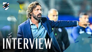 ComoSampdoria Pirlo «Cè molta amarezza» [upl. by Drehcir]