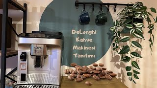 Delonghi Kahve Makinesi Kullanımı [upl. by Notsreik]