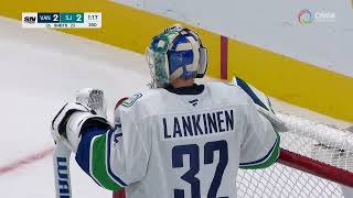 Granlund ties game for Sharks late in the third  Canucks  Sharks  HNIC Punjabi  November 2 2024 [upl. by Nered]