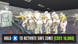 A quotSAFE ZONEquot IN ZOMBIES Call of Duty Custom Zombies [upl. by Ecnatsnoc935]