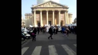 Manif infirmier panthéon 2014 [upl. by Aivekal]