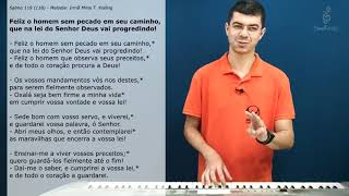 SALMO 119 118  Feliz o homem sem pecado em seu caminho  Willian Damasceno [upl. by Vitalis]