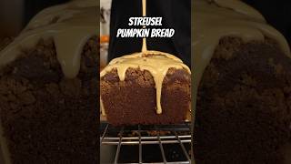 STREUSEL PUMPKIN BREAD 🎃 [upl. by Nohsyt105]