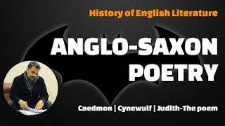 English 3 Caedmon  Cynewulf  Judith  History  English Literature  AngloSaxon Poetry [upl. by Tanner]