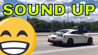 Nice Blow Off Valve Sound On Turbo Nissan GTR [upl. by Shanna]