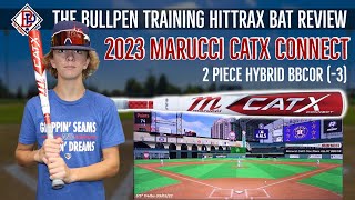 Honest Review of the Marucci CatX Connect BBCOR 3 Baseball Bat from The Bullpen Training [upl. by Novel844]