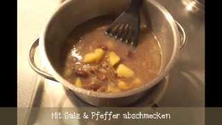 Schritt für Schritt zur Bohnensuppe RezeptAnleitung [upl. by Amadeo833]