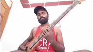 sithata danunu obe adare bass cover🎵🎵 [upl. by Pippas249]