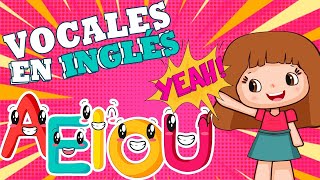 🥰 CANCIÓN DE LAS VOCALES  EN INGLÉS Y ESPAÑOL 2021 [upl. by Aleina]