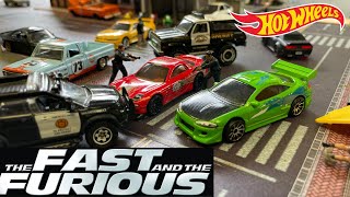 Fast and Furious Hot Wheels Brians Eclipse Vs Torettos Rx7 [upl. by Danella]