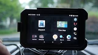 Carmalink PlusPro  Garmin Fleet 790 tablet install [upl. by Myrtia]