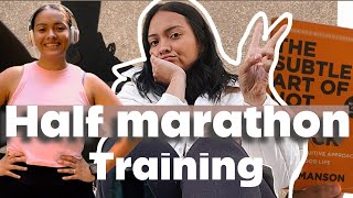 HALF MARATHON TRAINING I ALMOST QUIT  WEIGHT LOSS JOURNEY VLOG [upl. by Higgs]