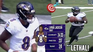 Lamar Jackson CARVED UP Bengals 👀🔥 2023 Ravens vs Bengals Highlights [upl. by Gerson]