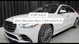 STK  A16317  2024 MercedesBenz S 500 4MATIC® Sedan Fountain Hills Avondale [upl. by Hserus]